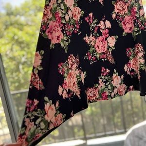 Velvet Floral Dress